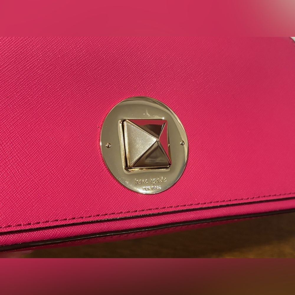 Kate Spade Pink Clutch Bag - Picture 3 of 11